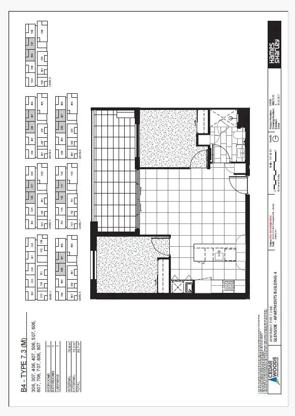 Floorplan of Homely apartment listing, 507/9 Banksia Street, Glenside SA 5065
