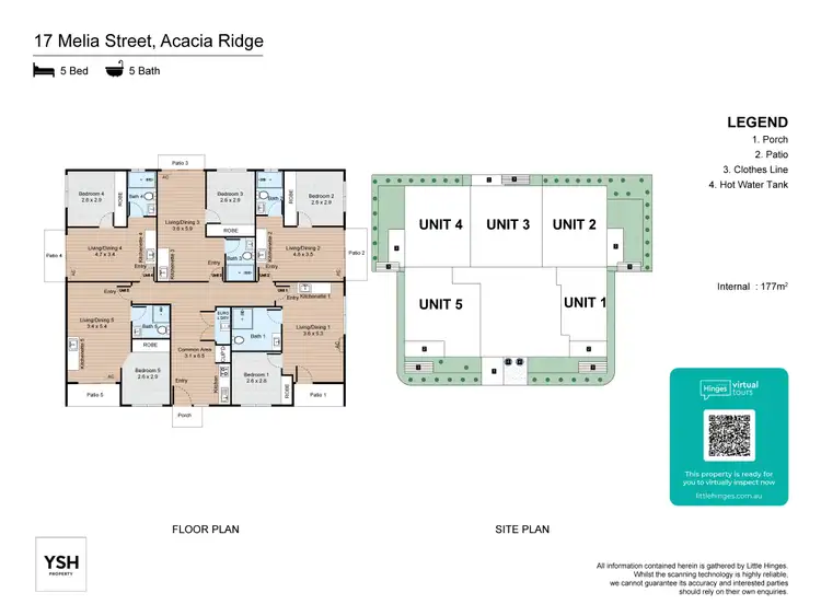 Floorplan of Homely apartment listing, 4/17 Melia Street, Acacia Ridge QLD 4110