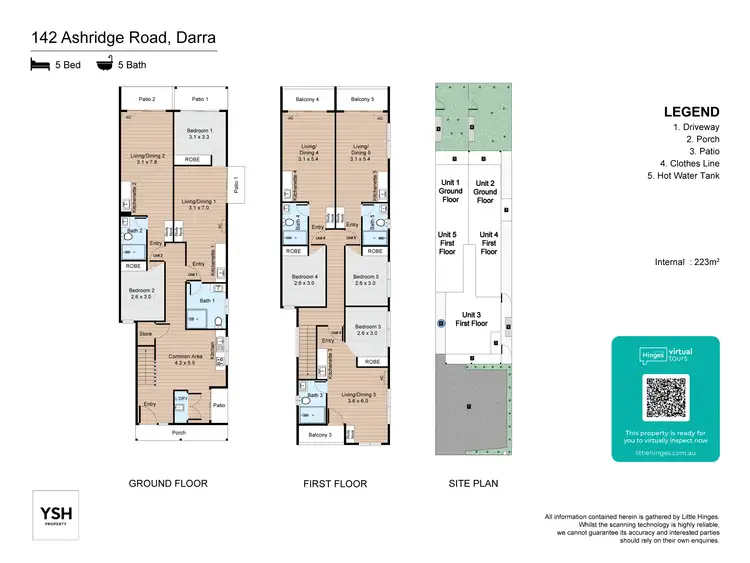 Floorplan of Homely apartment listing, 142 Ashridge Road, Darra QLD 4076