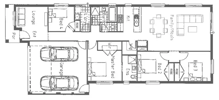 Floorplan of Homely house listing, 64 Cinnamara Circuit, Tarneit VIC 3029