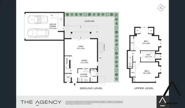 Floorplan of Homely townhouse listing, 8/15 Queens Road, Five Dock NSW 2046