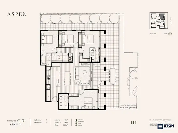 Floorplan of Homely apartment listing, G01/12 Camira Street, Malvern East VIC 3145