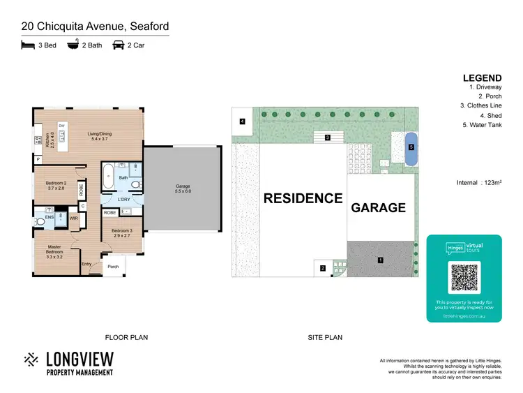 Floorplan of Homely house listing, 2/20 Chicquita Ave, Seaford VIC 3198