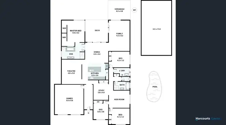 Floorplan of Homely house listing, 78 Mildred Street, Kapunda SA 5373