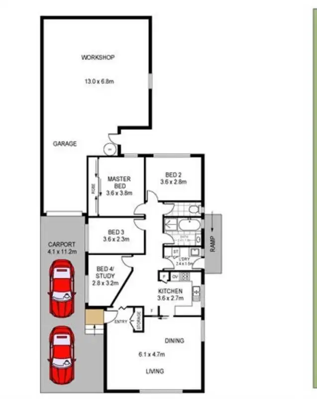 Floorplan of Homely house listing, 29 Ourringo Avenue, Lake Haven NSW 2263