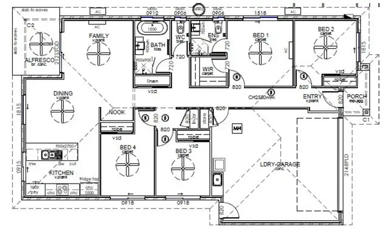 Floorplan of Homely house listing, 27 Summer Drive, Wondunna QLD 4655