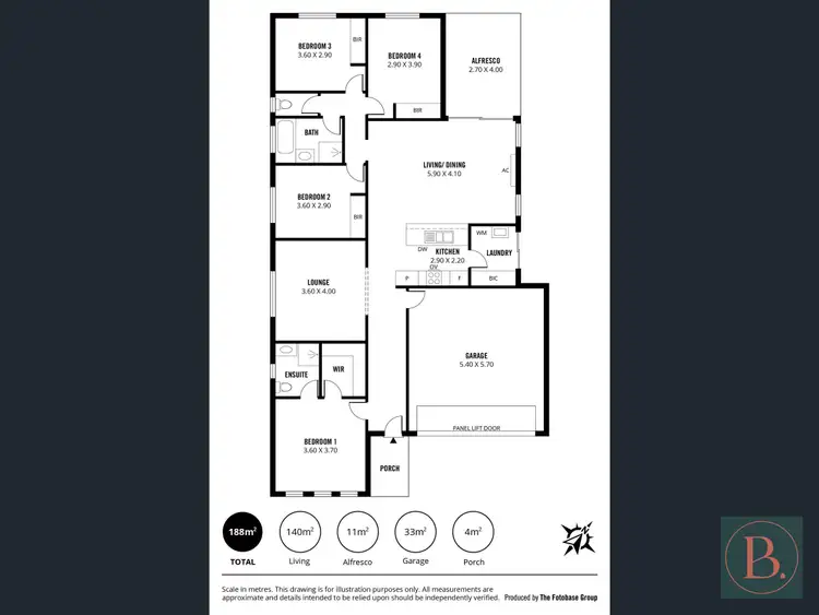 Floorplan of Homely house listing, 35 Pfitzner Close, Murray Bridge SA 5253