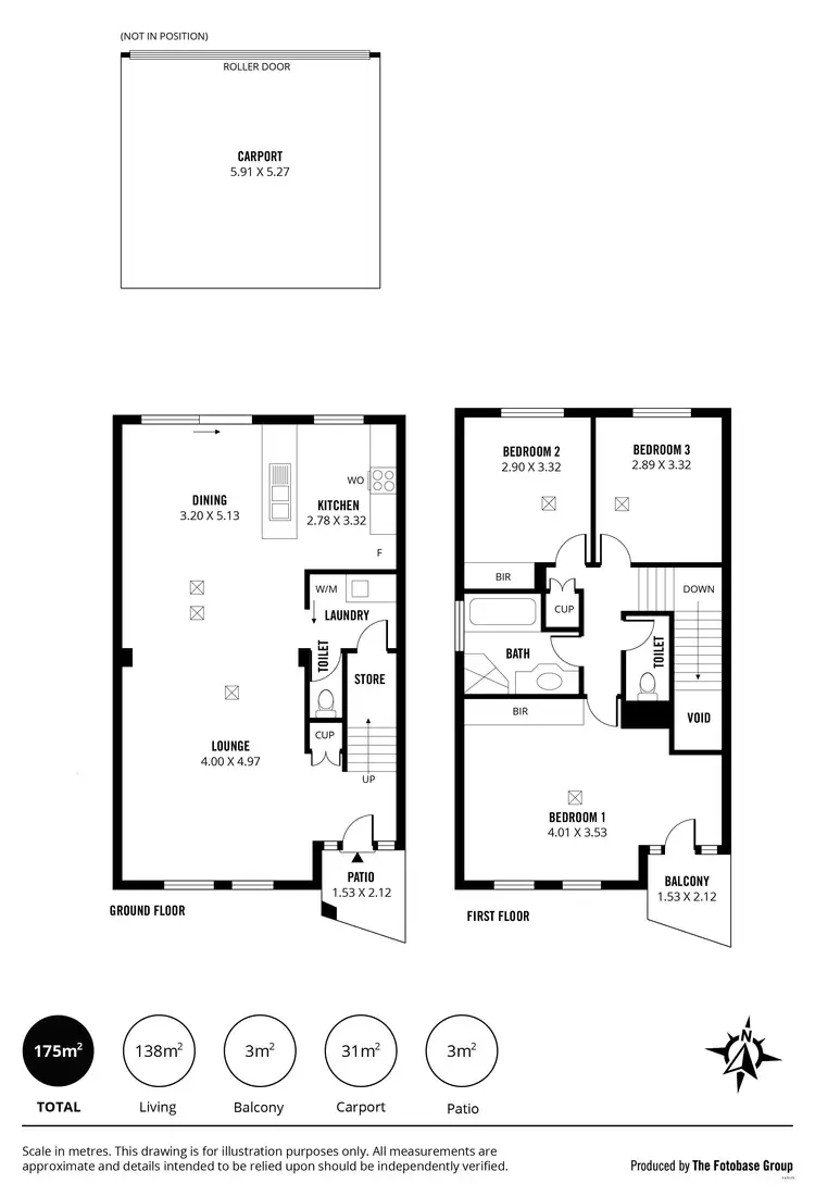 Floorplan of Homely townhouse listing, 38 Willoughby Street, Ferryden Park SA 5010