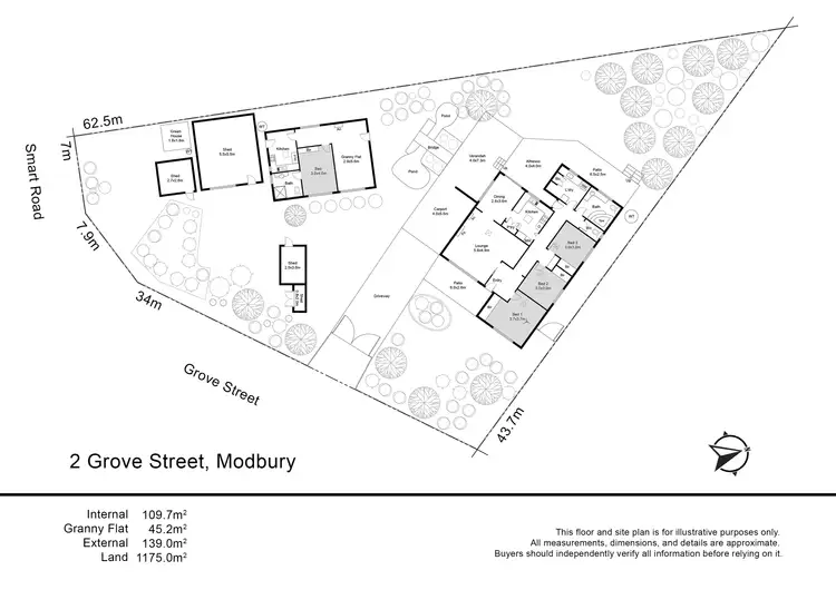Floorplan of Homely house listing, 2 Grove Street, Modbury SA 5092