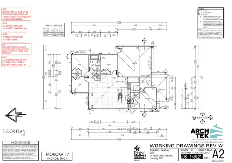 Floorplan of Homely house listing, 16 Murtoa Crescent, Eynesbury VIC 3338