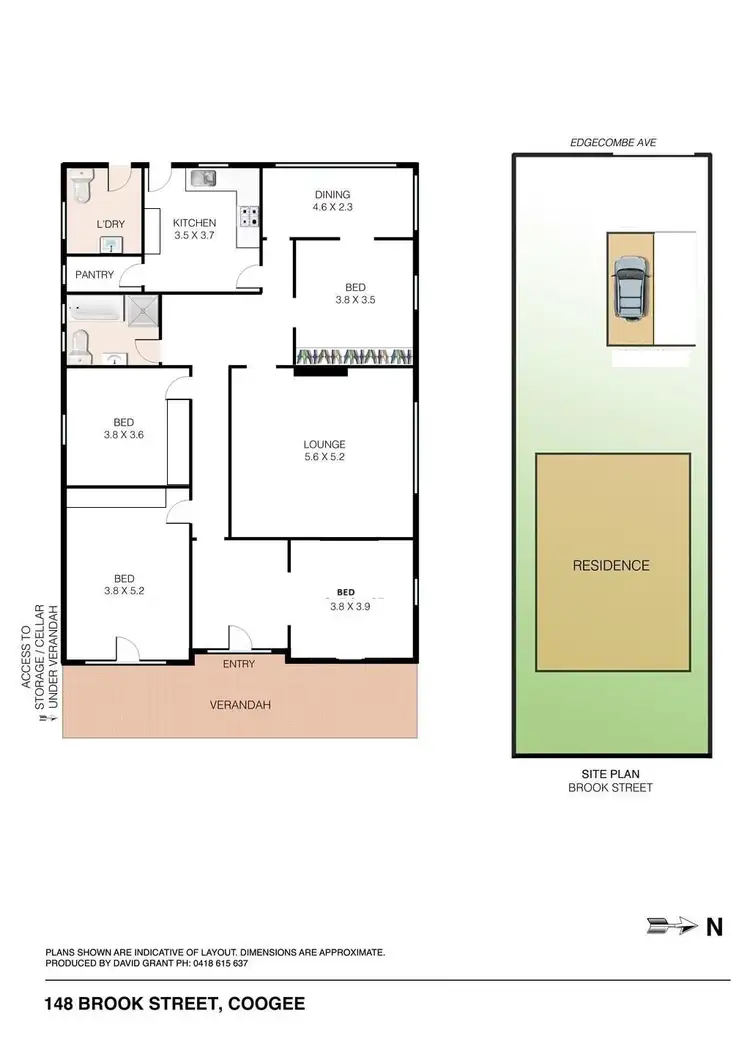 Floorplan of Homely house listing, 148 Brook Street, Coogee NSW 2034