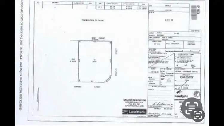 Floorplan of Homely other listing, 1 Downing, Norseman WA 6443