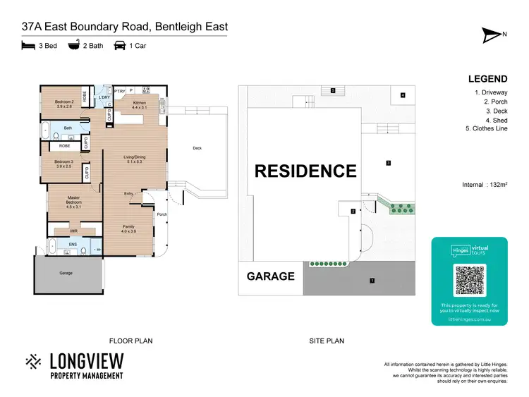 Floorplan of Homely unit listing, 37A East Boundary Road, Bentleigh East VIC 3165