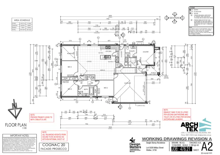 Floorplan of Homely house listing, 5 Millau Street, Wallan VIC 3756