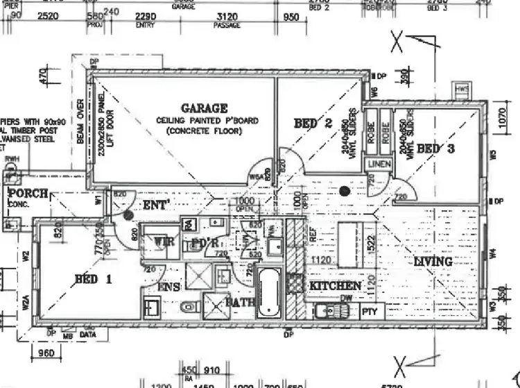 Floorplan of Homely house listing, 44 Baxterpark Drive, Thornhill Park VIC 3335
