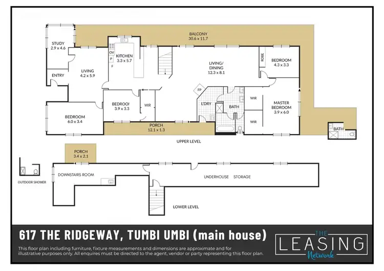 Floorplan of Homely house listing, 617 The Ridgeway, Tumbi Umbi NSW 2261