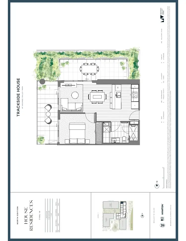 Floorplan of Homely house listing, 106 /15 Stonepine Drive, Moonee Ponds VIC 3039