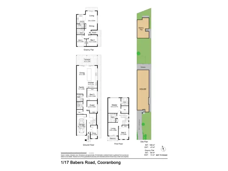 Floorplan of Homely semi-detached listing, 2/17A Babers Road, Cooranbong NSW 2265