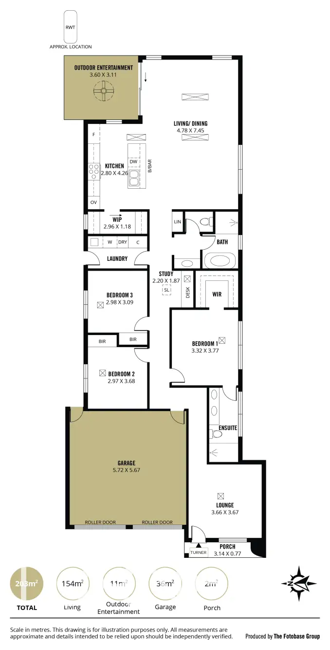 Floorplan of Homely house listing, 25A Lancelot Drive, Daw Park SA 5041