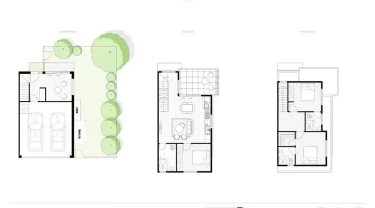Floorplan of Homely townhouse listing, 8/40 Whitehorse Road, Blackburn VIC 3130