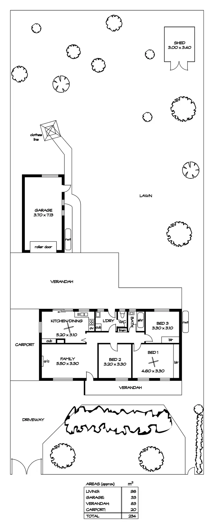 Floorplan of Homely house listing, 32 Marmion Avenue, Blair Athol SA 5084