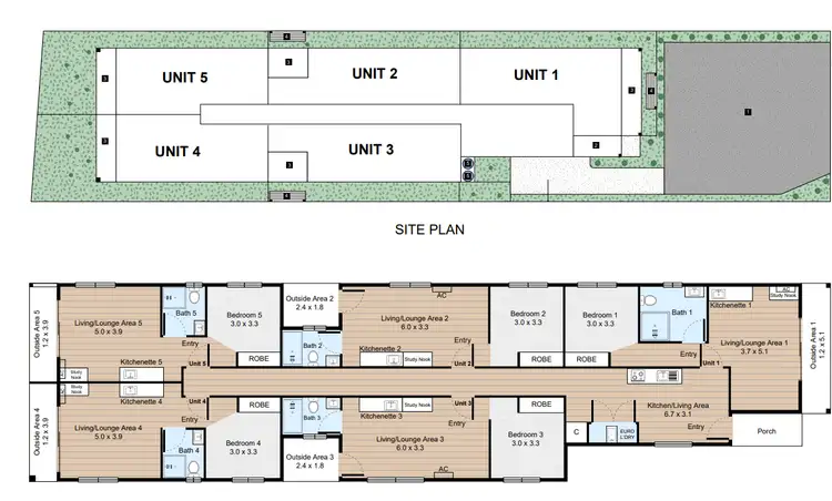 Floorplan of Homely apartment listing, 17 Delong Street, Acacia Ridge QLD 4110