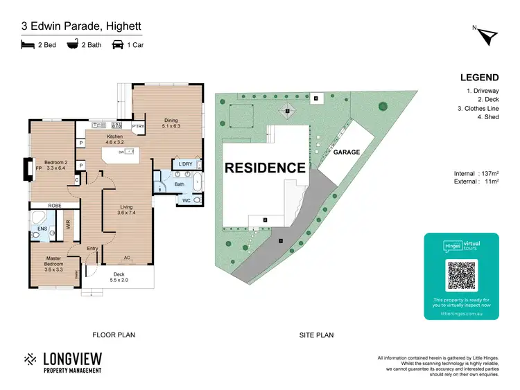 Floorplan of Homely house listing, 3 Edwin Parade, Highett VIC 3190