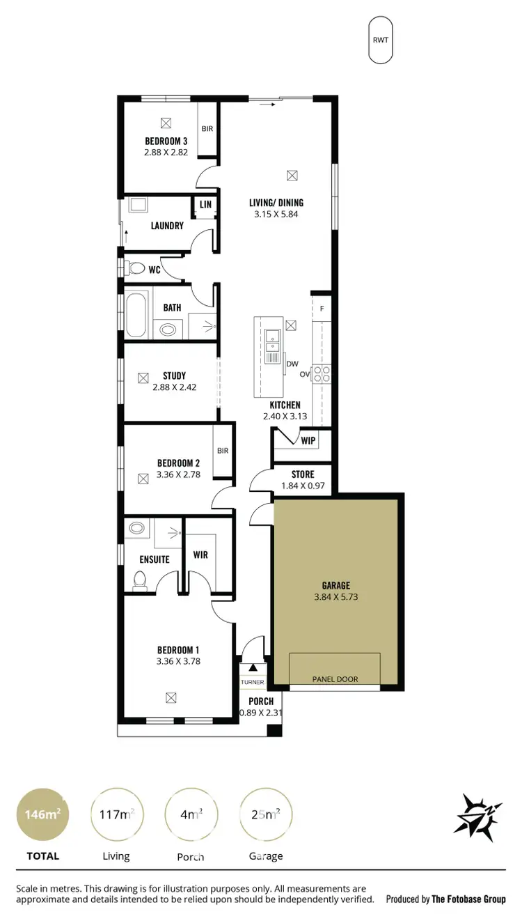 Floorplan of Homely house listing, 27 Glenthorne Crescent, Andrews Farm SA 5114