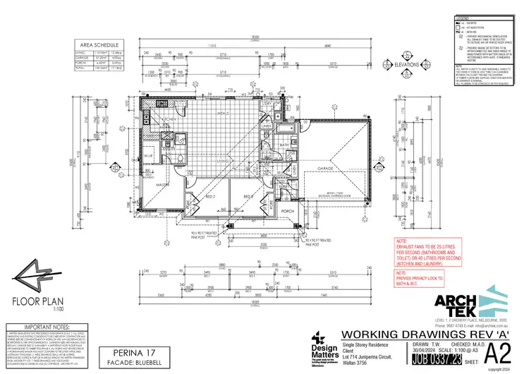 Floorplan of Homely house listing, 2 Juniperina Circuit, Wallan VIC 3756