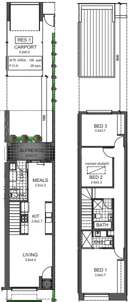 Floorplan of Homely townhouse listing, 10 Hill Smith Blvd, St Clair SA 5011