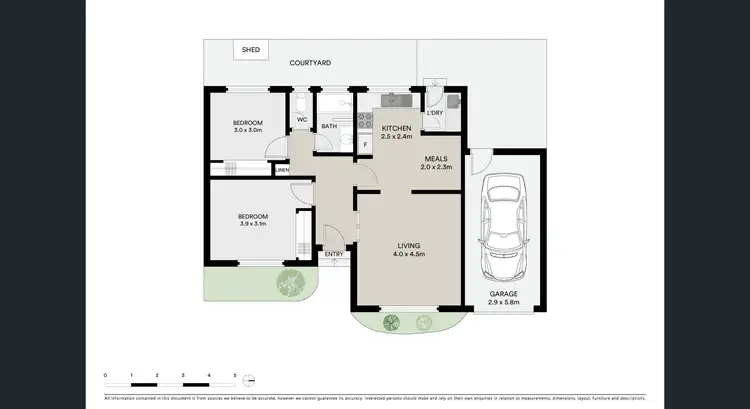 Floorplan of Homely unit listing, 7/177 Westgarth Street, Northcote VIC 3070