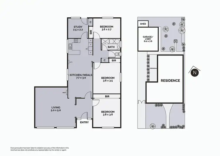 Floorplan of Homely house listing, 4 Kathryn Avenue, Lalor VIC 3075