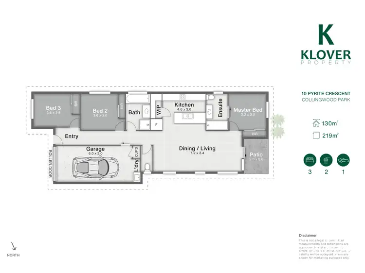 Floorplan of Homely house listing, 10 Pyrite Crescent, Collingwood Park QLD 4301