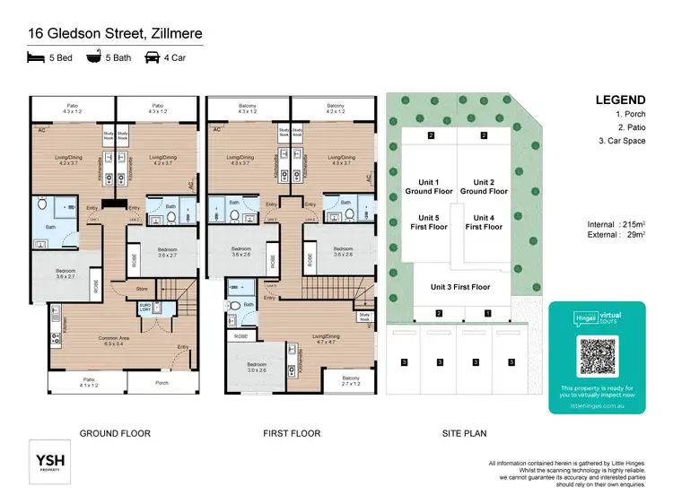 Floorplan of Homely apartment listing, 1/16 Gledson Street, Zillmere QLD 4034