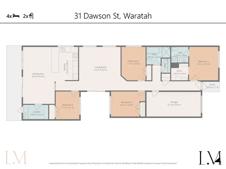 Floorplan of Homely house listing, 31 Dawson Street, Waratah NSW 2298