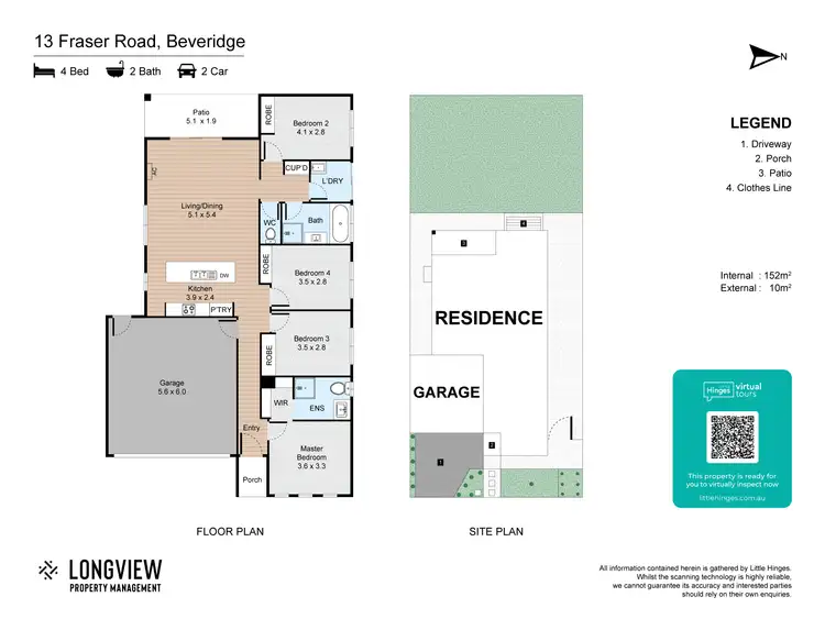 Floorplan of Homely house listing, 13 Fraser Road, Beveridge VIC 3753