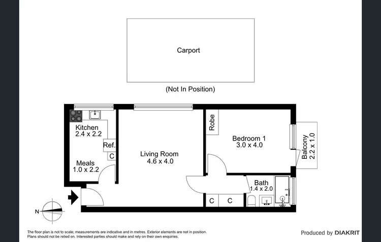 Floorplan of Homely apartment listing, 5/41 Murray Street, Prahran VIC 3181