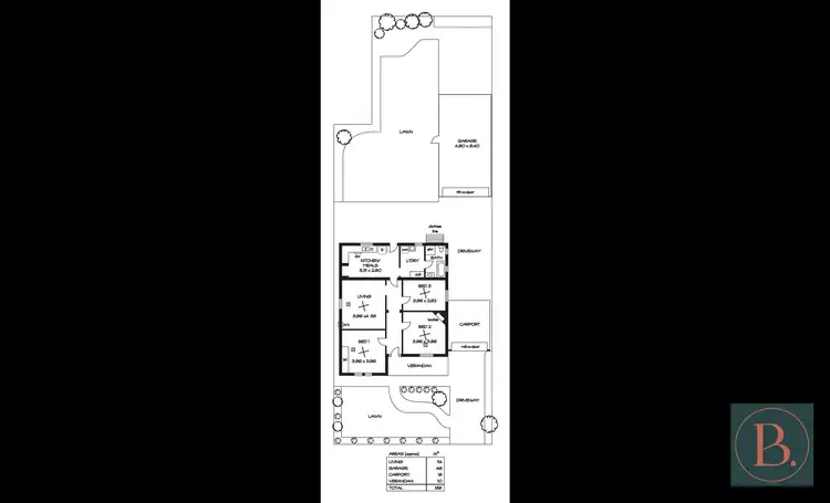 Floorplan of Homely house listing, 12A First Avenue, Nailsworth SA 5083