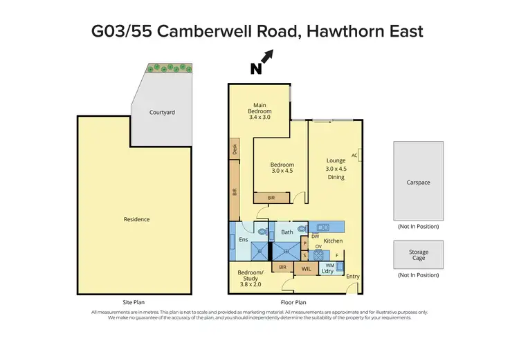 Floorplan of Homely apartment listing, LG03/55 Camberwell Road, Hawthorn East VIC 3123