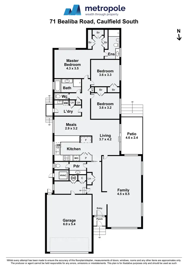 Floorplan of Homely house listing, 71 Bealiba Road, Caulfield South VIC 3162
