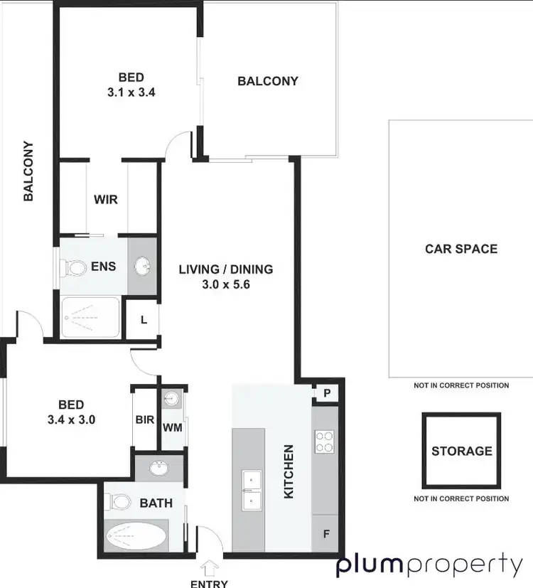 Floorplan of Homely unit listing, 1/39-41 Clarence Road, Indooroopilly QLD 4068