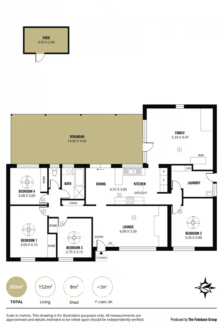 Floorplan of Homely house listing, 33 Flinders Crescent, Hackham SA 5163
