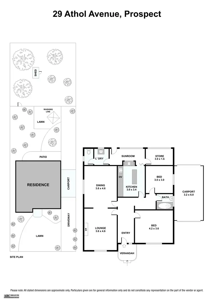 Floorplan of Homely house listing, 29 Athol Ave, Prospect SA 5082