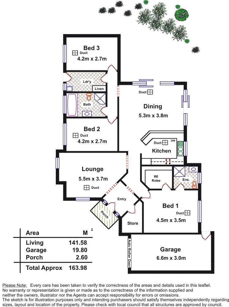 Floorplan of Homely villa listing, 4/518 Magill Road, Magill SA 5072