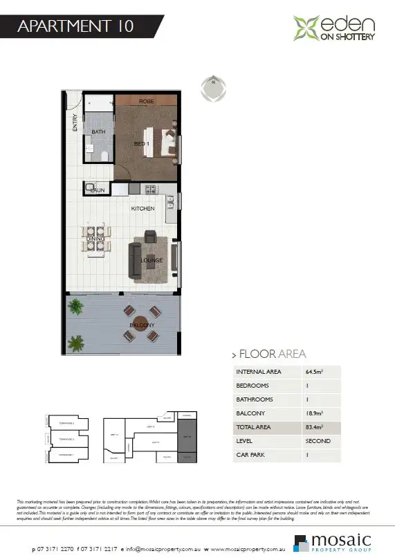 Floorplan of Homely unit listing, 10/16 Shottery Street, Yeronga QLD 4104