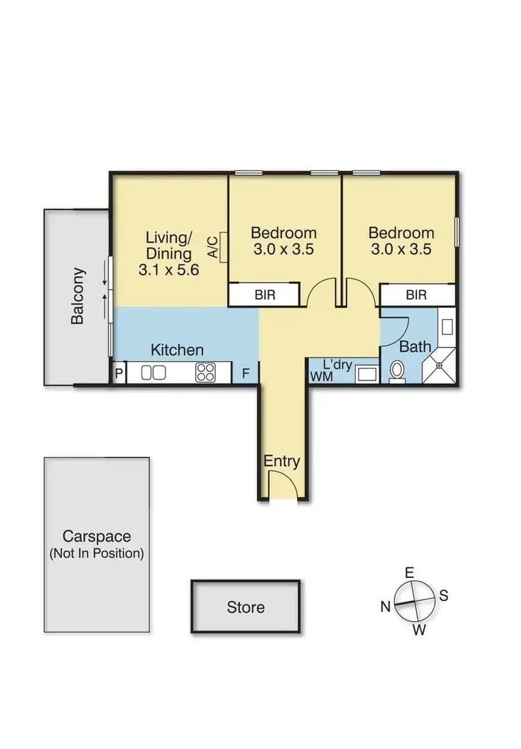 Floorplan of Homely apartment listing, 11/2 Middleborough Road, Burwood East VIC 3151