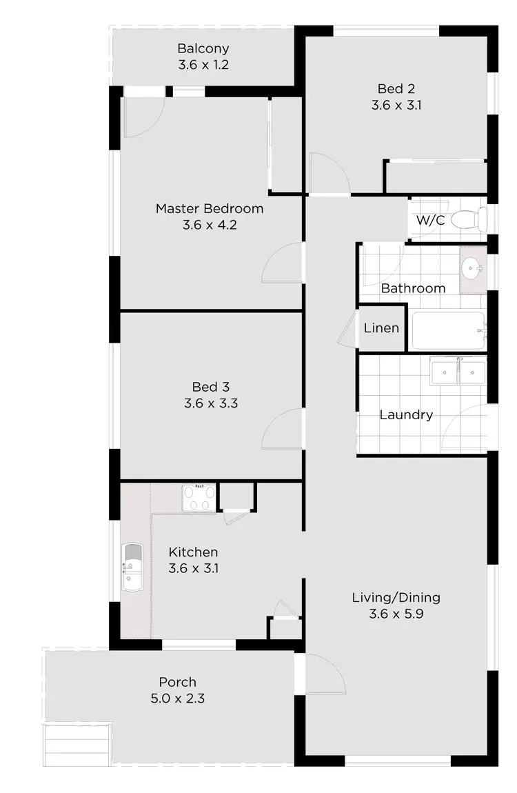 Floorplan of Homely house listing, 33 Renita Street, Slacks Creek QLD 4127