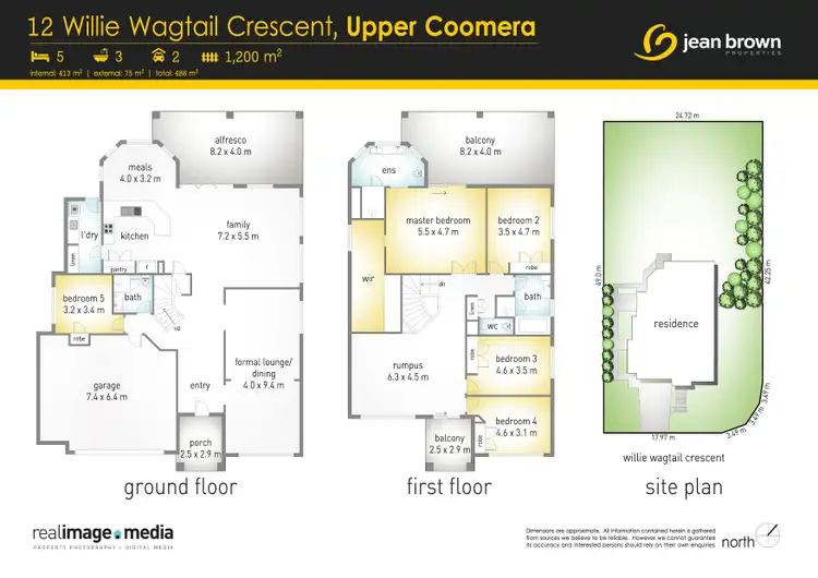 Floorplan of Homely house listing, 12 Willie Wagtail Crescent, Upper Coomera QLD 4209