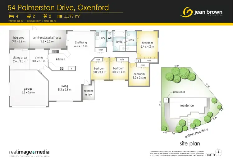 Floorplan of Homely house listing, 54 Palmerston Drive, Oxenford QLD 4210