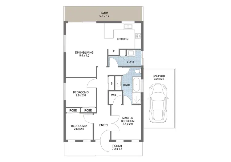 Floorplan of Homely house listing, 10 Emerald Crescent, Springfield Lakes QLD 4300